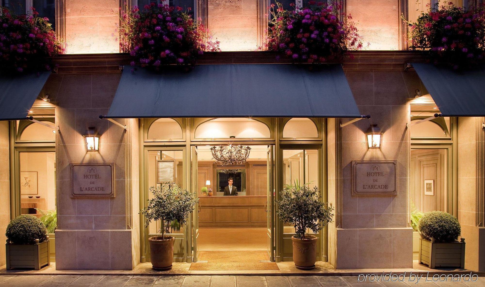 Hotel De L'Arcade Paris Exterior foto