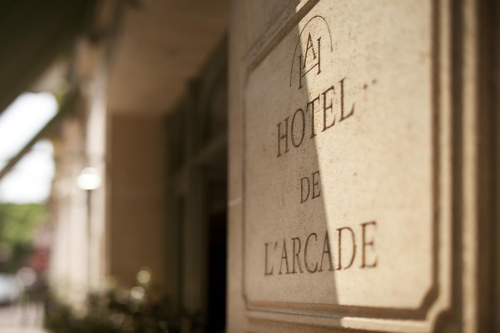 Hotel De L'Arcade Paris Exterior foto