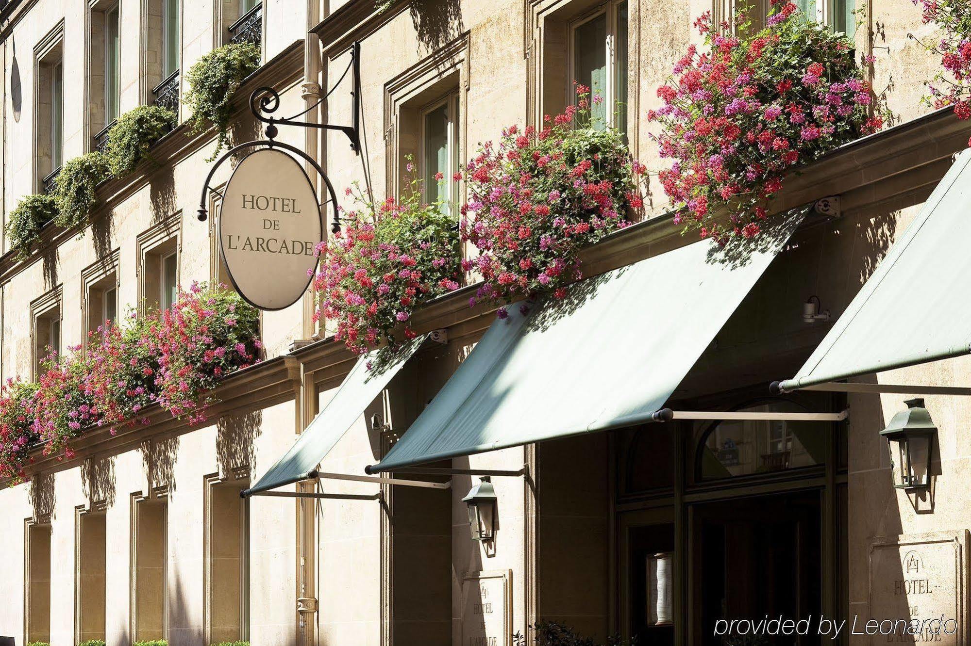 Hotel De L'Arcade Paris Exterior foto