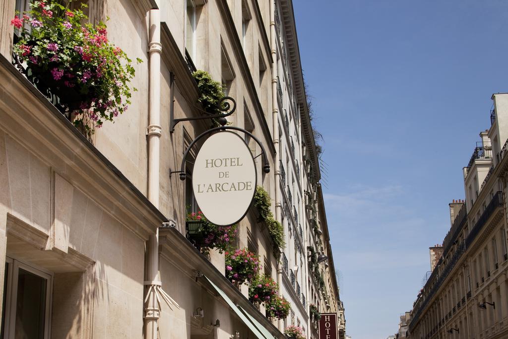 Hotel De L'Arcade Paris Exterior foto